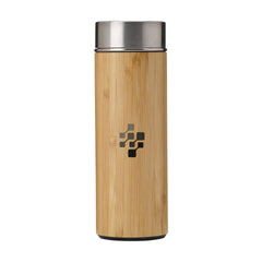 Insulated Bamboo Tea Flask
