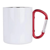 Metal Carabiner Mug 10oz Sublimation