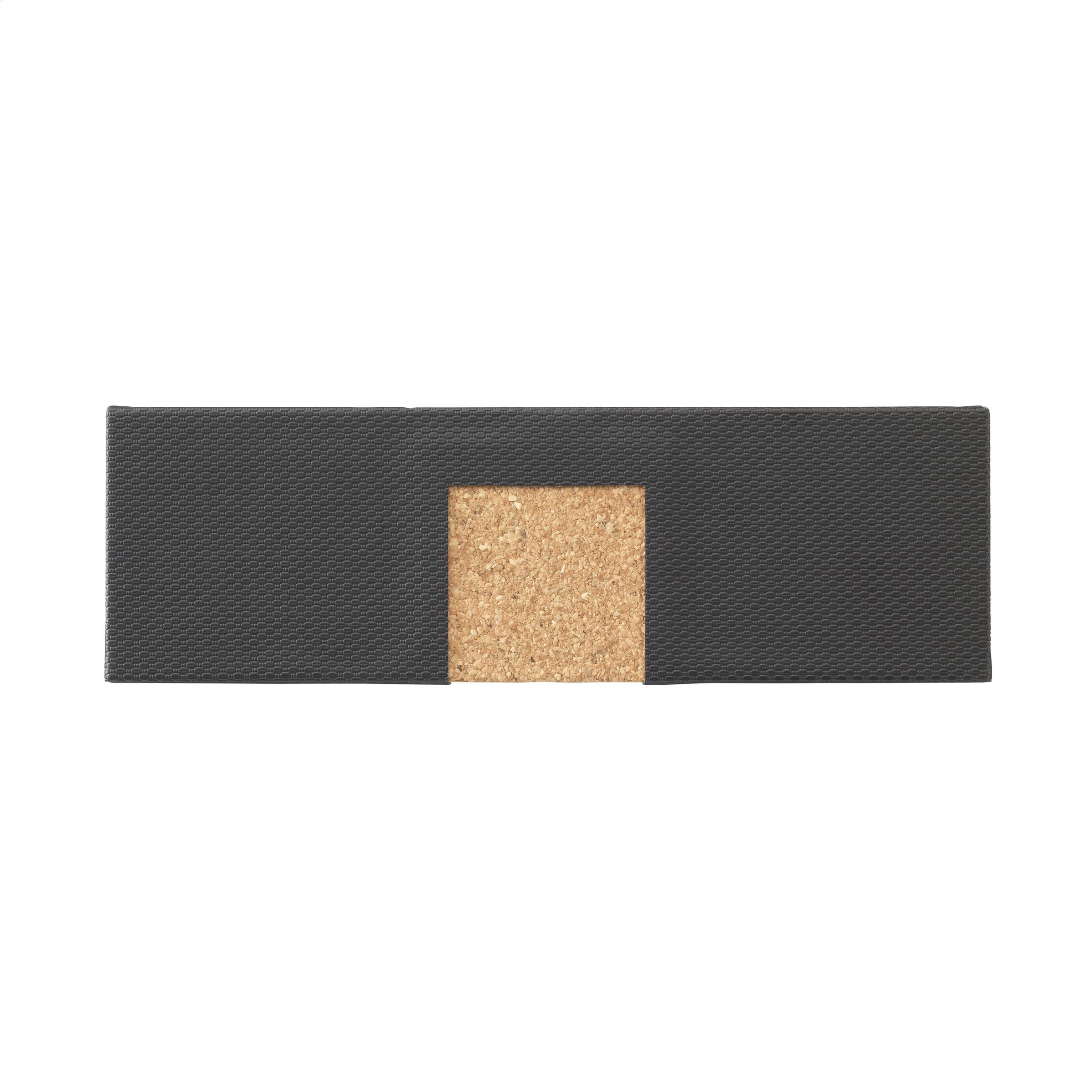 Metal Pen wih cork grip and Box