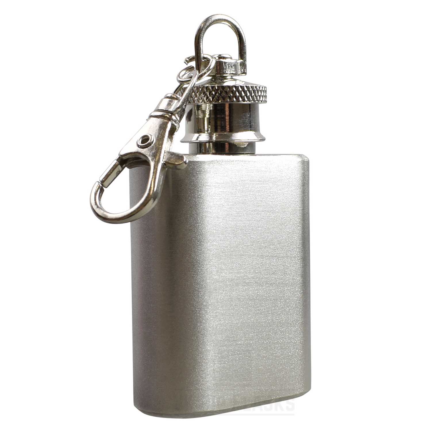 1oz Hip flask key chain