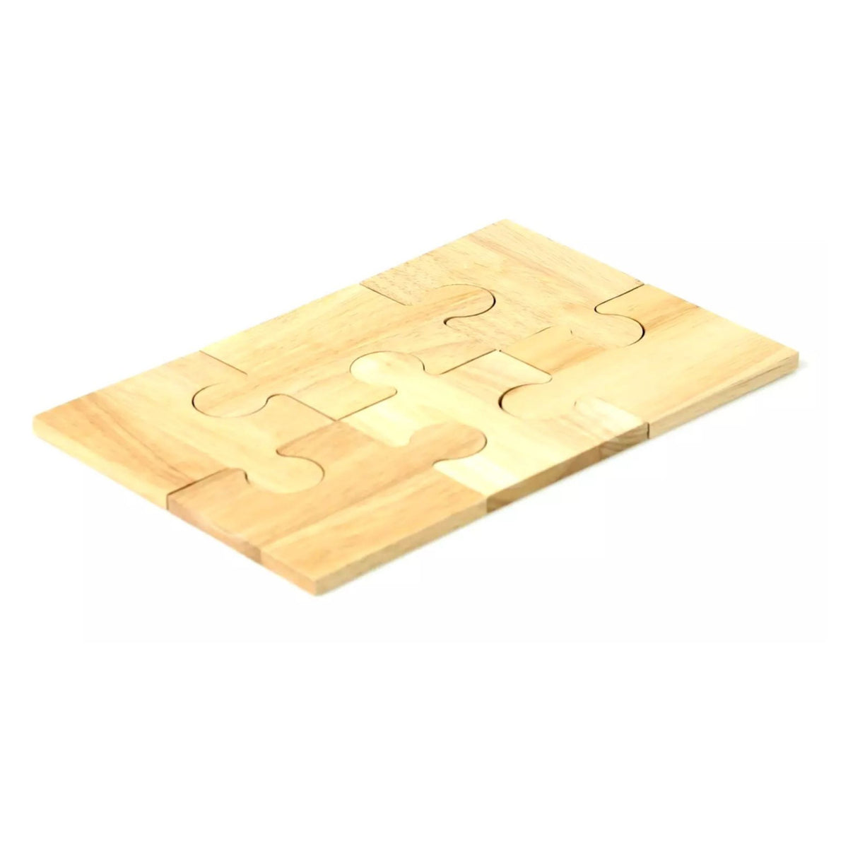 Set of 6 Wooden Jigsaw Pieces