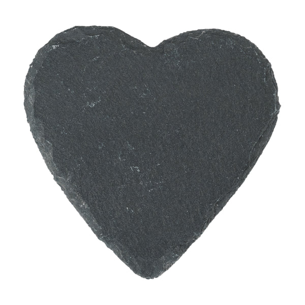 Heart shaped Slate Coaster