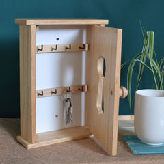 Key Cabinet Hevea Wood