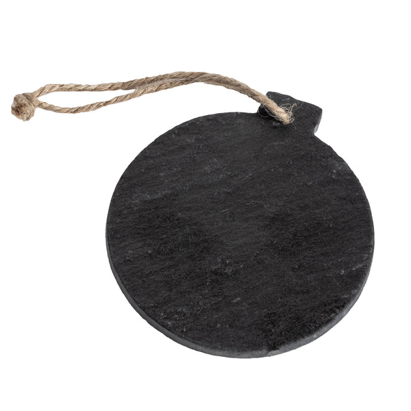 Job Lot Bundle  x 500 Slate Round Bauble with String