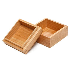 Solid Oak Box With Lid
