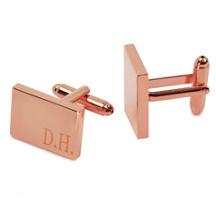 Metal Rectangle Cufflinks