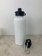 Sports Water Bottle in White