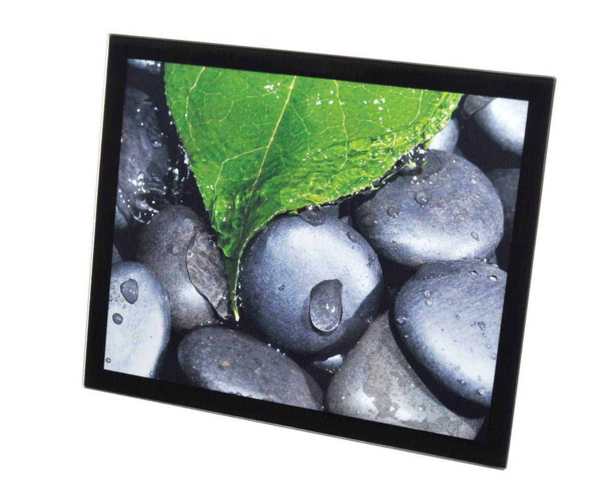 Adventa Glass Photo Display Wall or Table Top