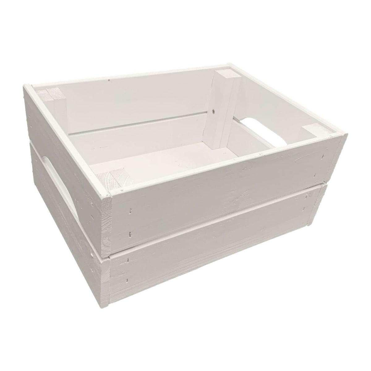 White Wedding Card Crate - Flatpack