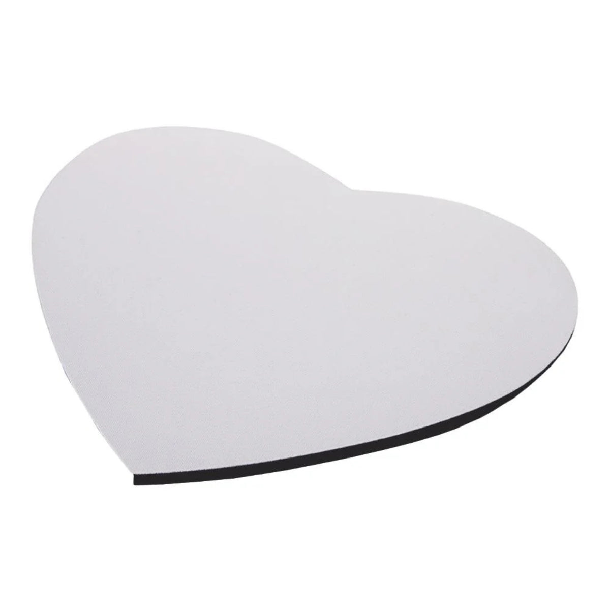 Sublimated Mouse Mat - Heart Shape