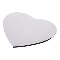 Sublimated Mouse Mat - Heart Shape