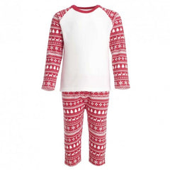 Red Christmas Inspired Design Cotton Pyjama Set - Various Sizes of Babygrows & Pyjamas