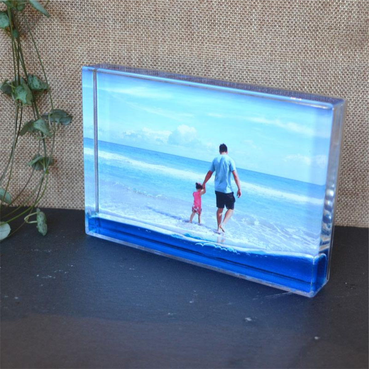 Adventa Liquid Colour Shake Acrylic Photo Block