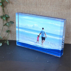 Adventa Liquid Colour Shake Acrylic Photo Block