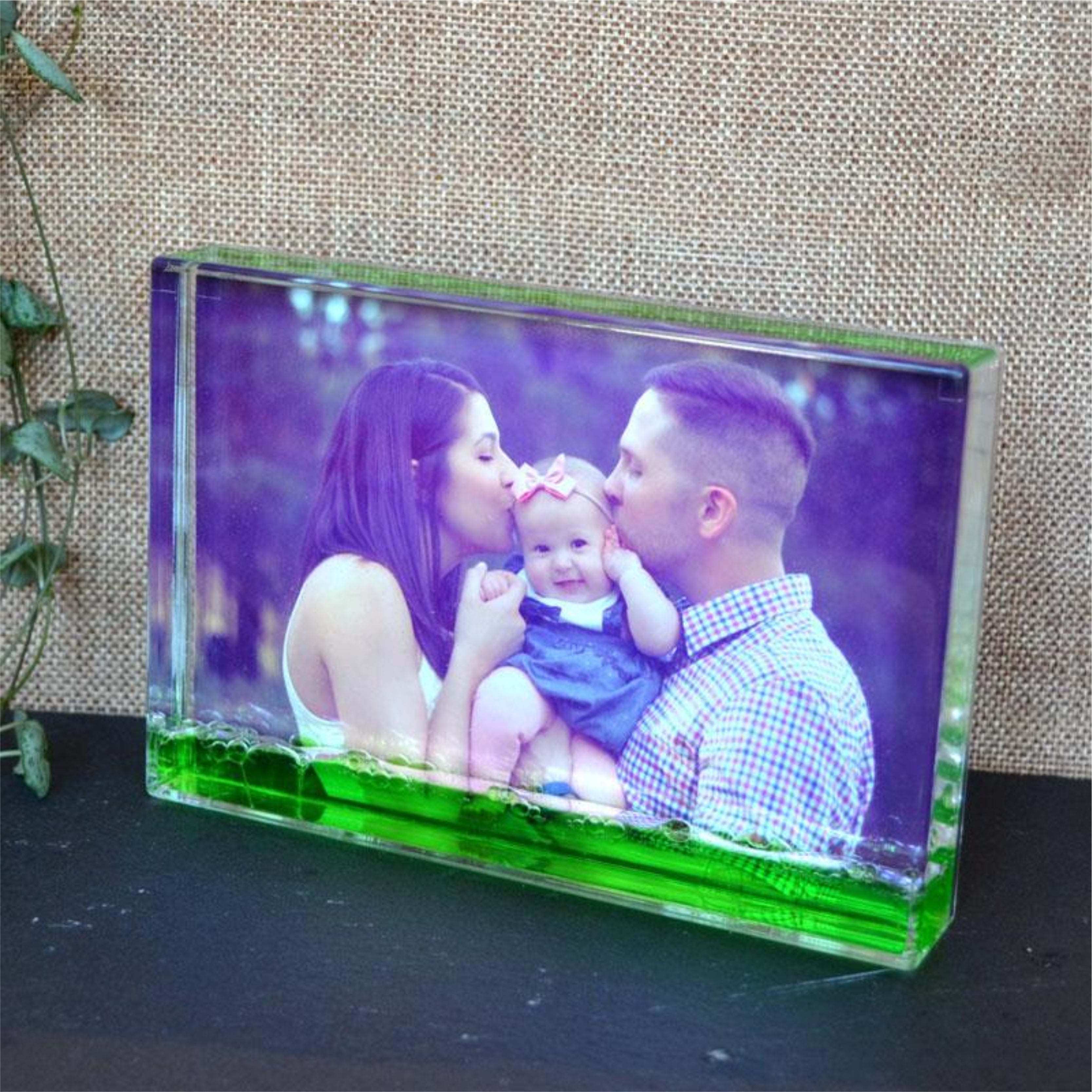 Adventa Liquid Colour Shake Acrylic Photo Block
