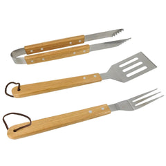 Wooden BBQ Toolset