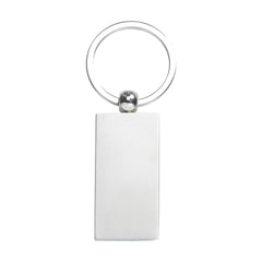 Wooden Inlay Metal Keyring