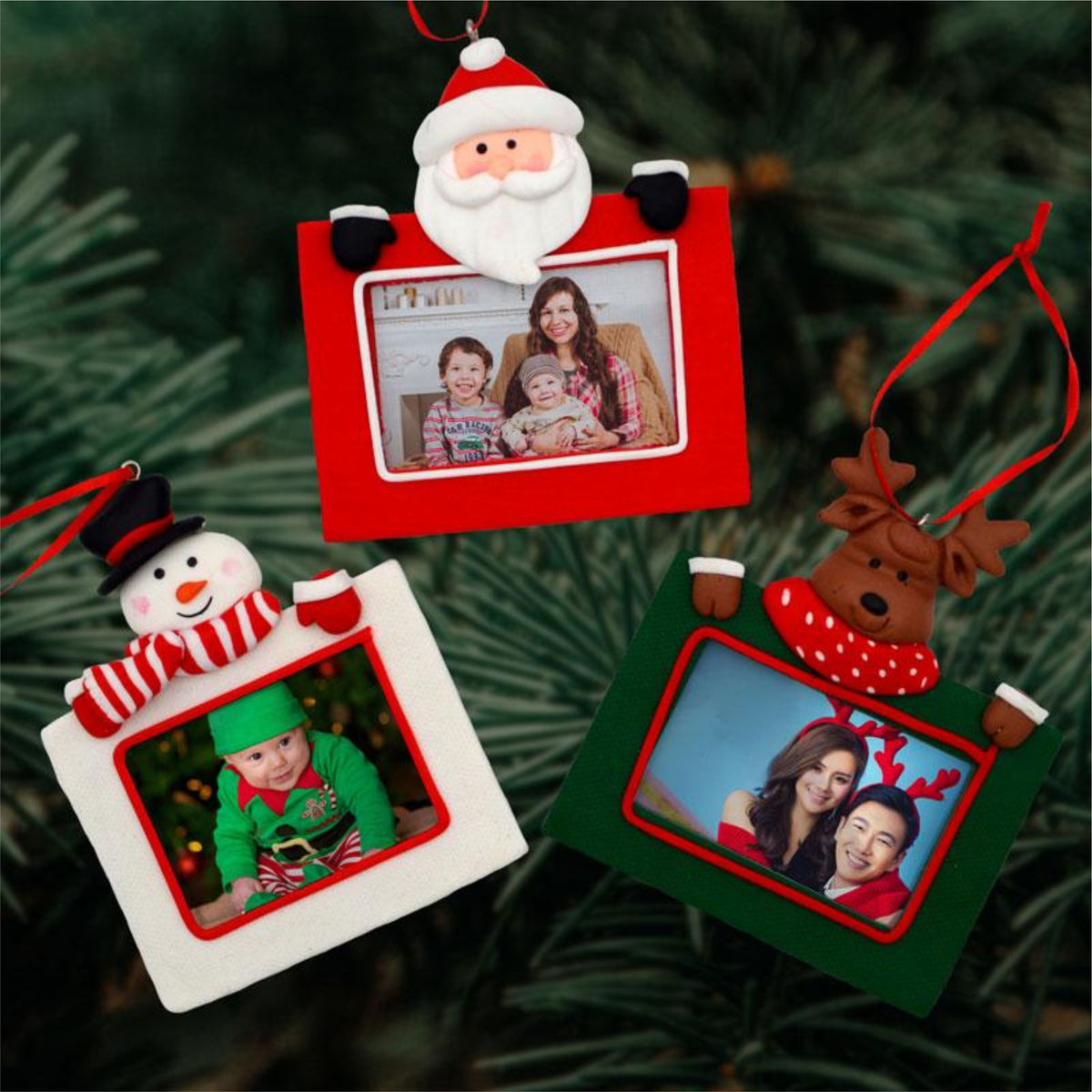 Photo Bauble Tree Decorations